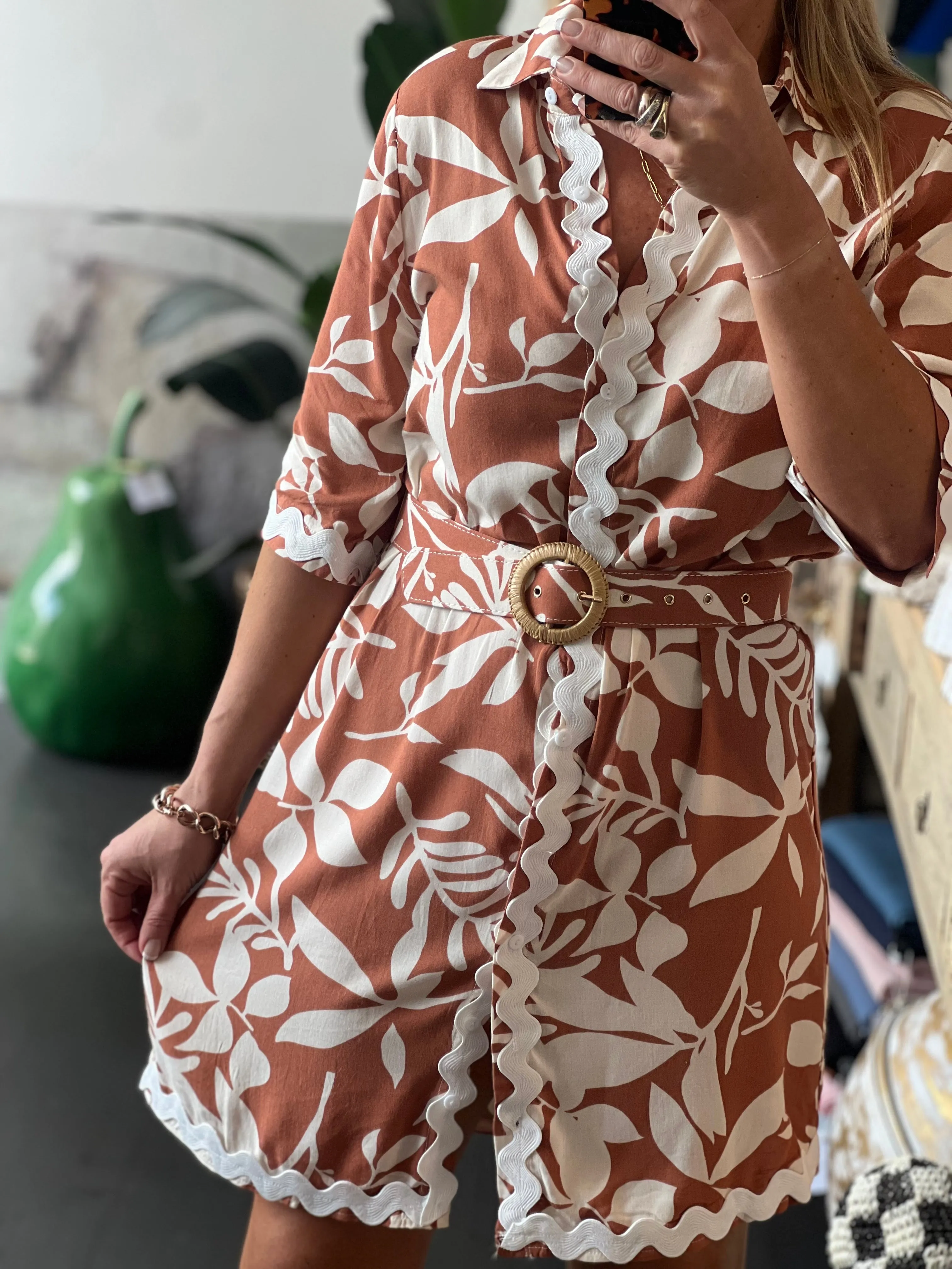 Aloha Shirt Dress