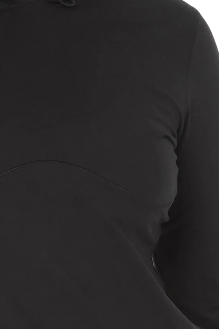 Alosoft Hooded Runner Long Sleeve - Black