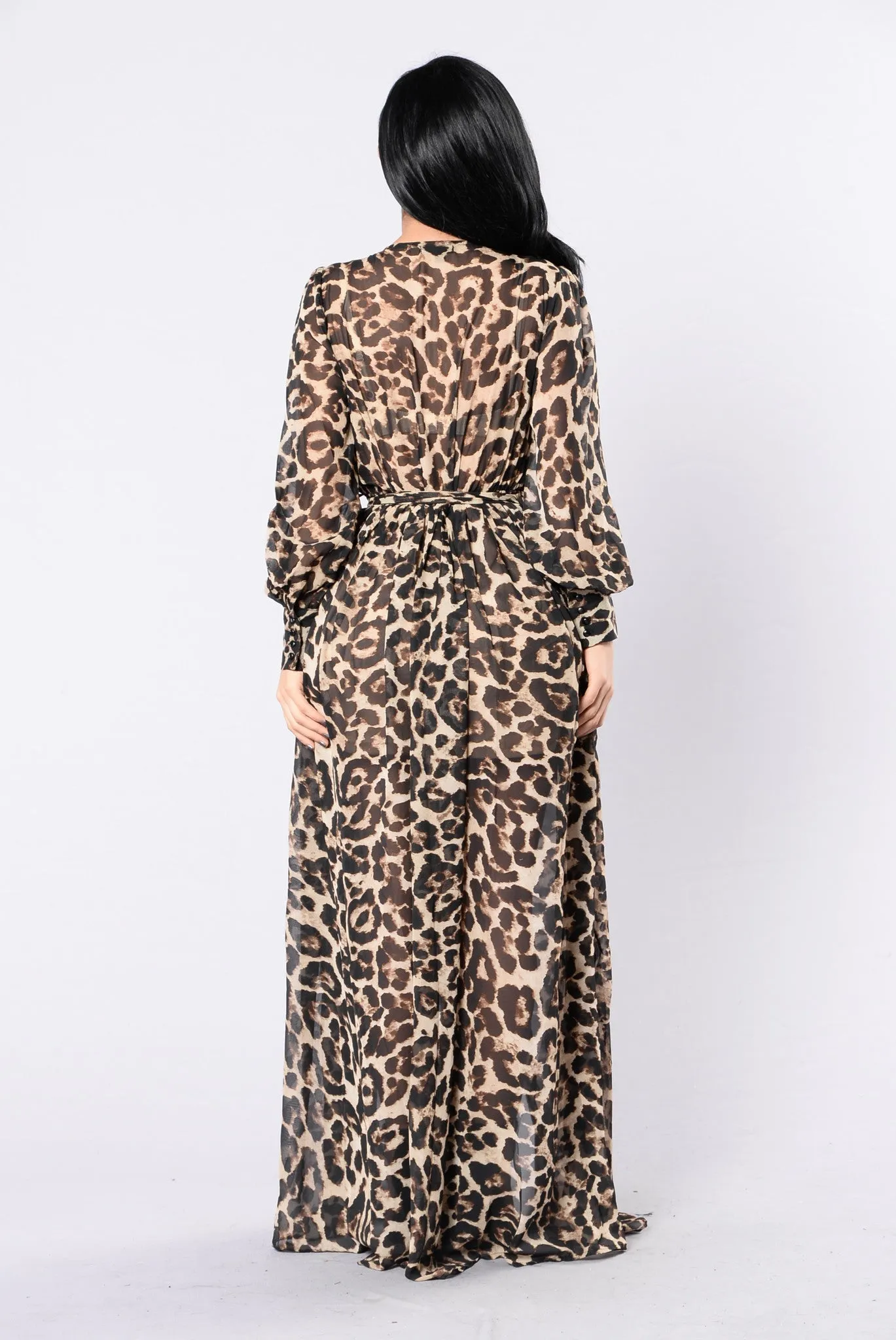 Animalistic Ways Dress - Leopard