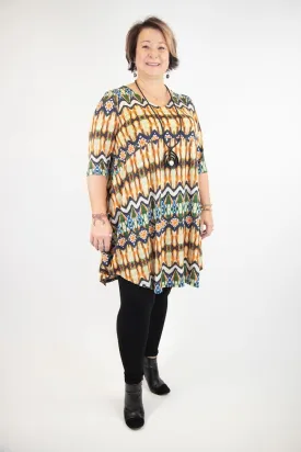 Annie Soft V-Neck Dress with Pockets
