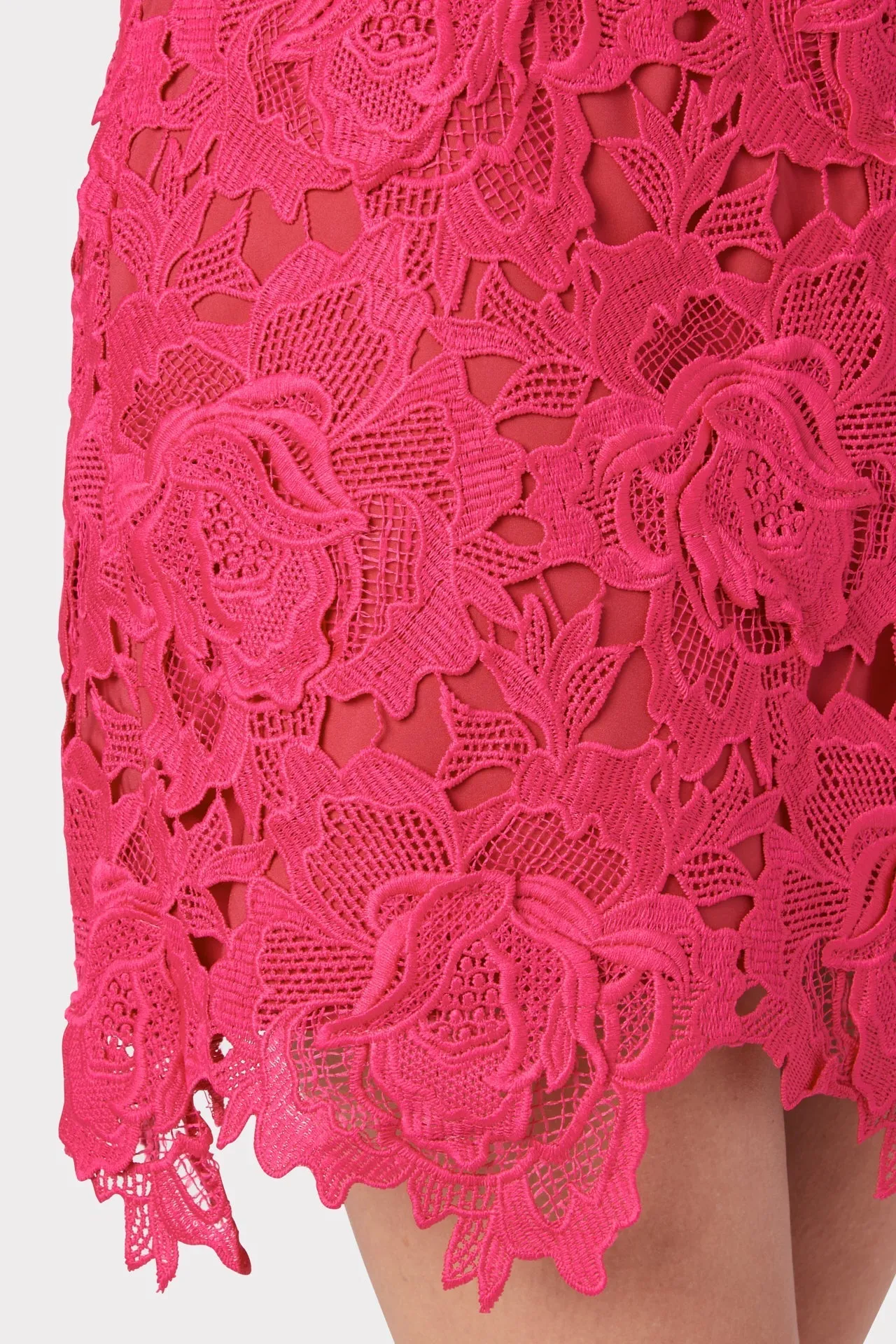 Atalie 3D Floral Lace Dress