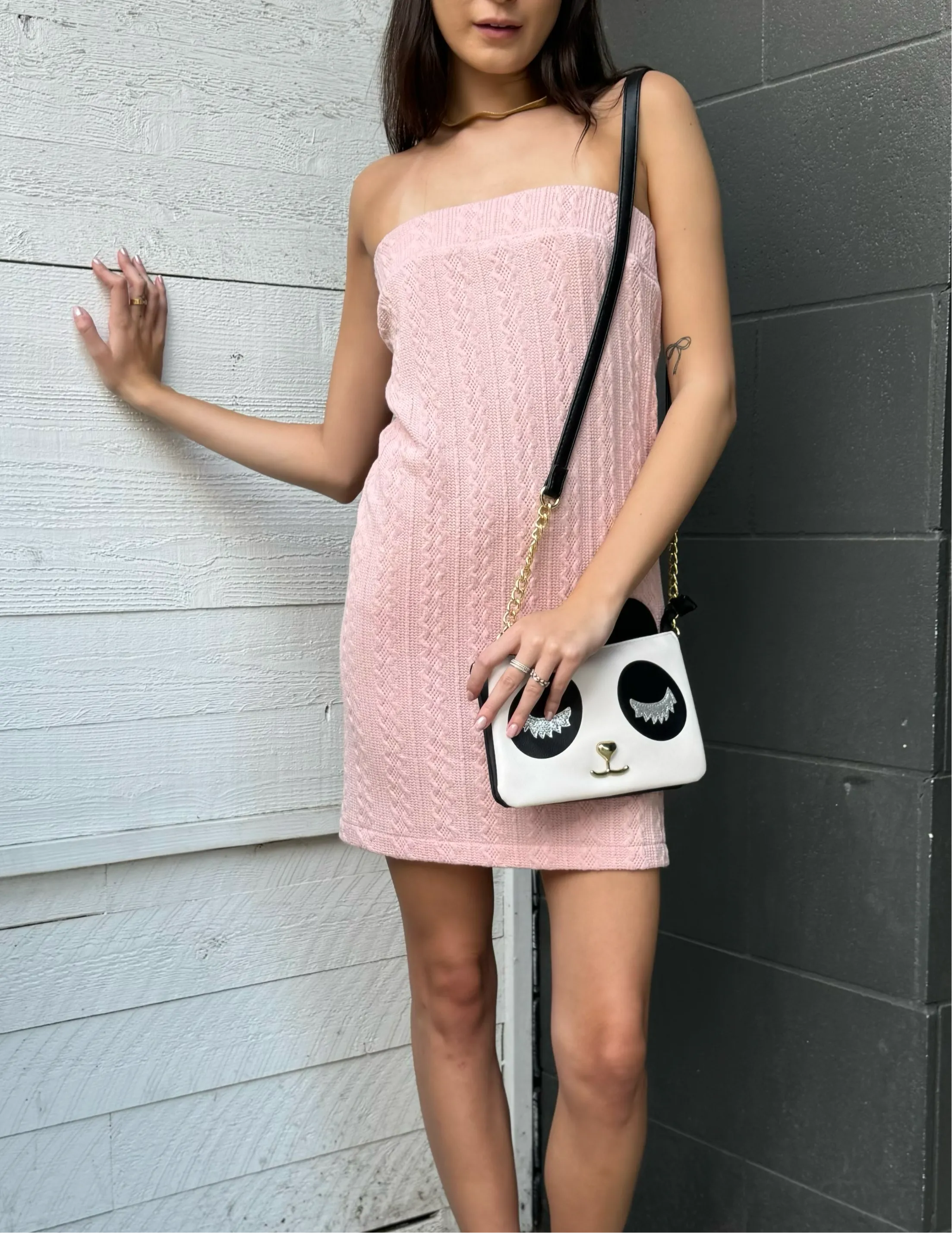 BH Tube Knit Mini Dress