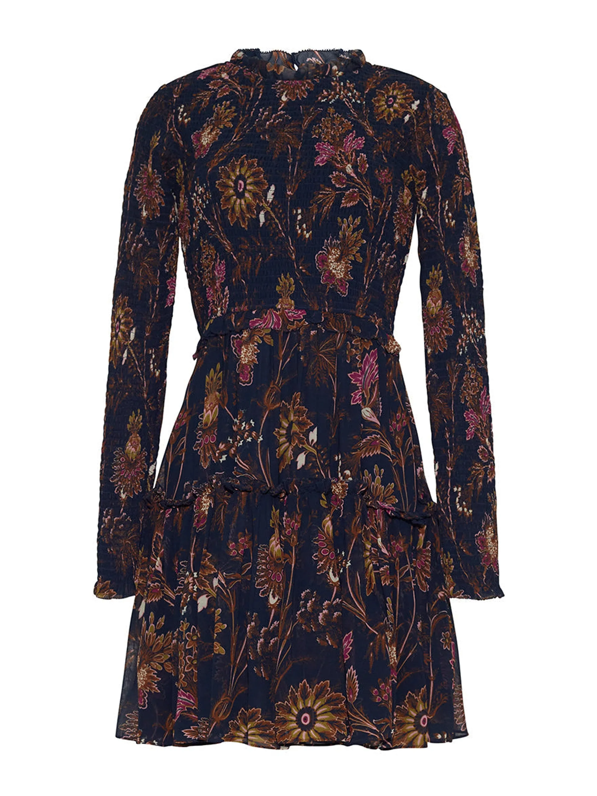 Blue vine blooms Viola dress