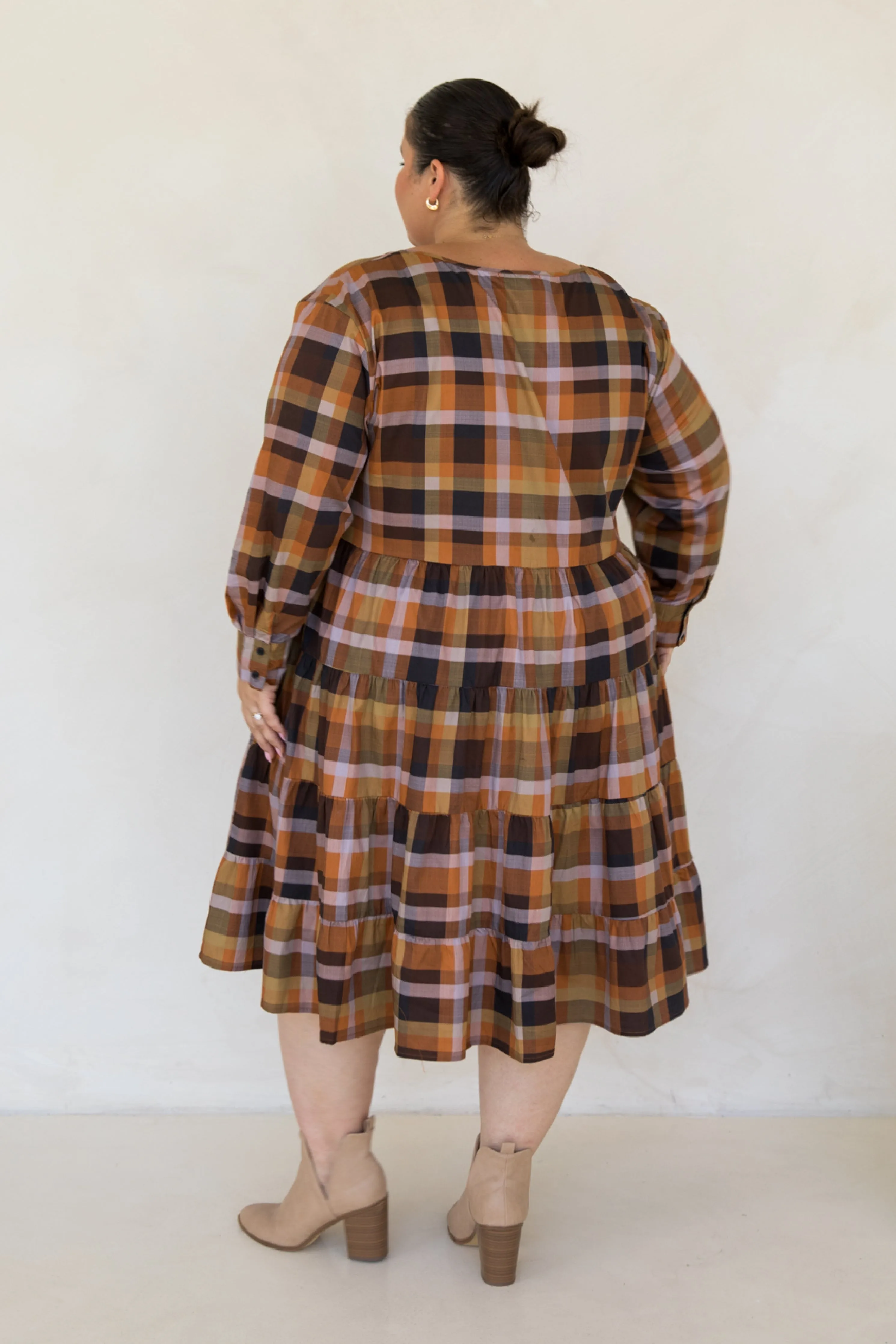 Bonita Dress | Fall Check | FINAL SALE