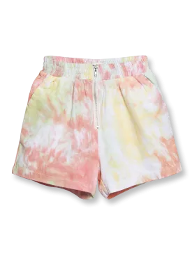 Cinch Waist Shorts | Sunset