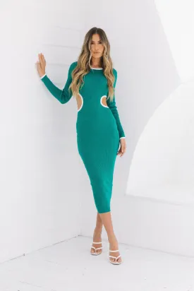 Doulton Dress - Teal