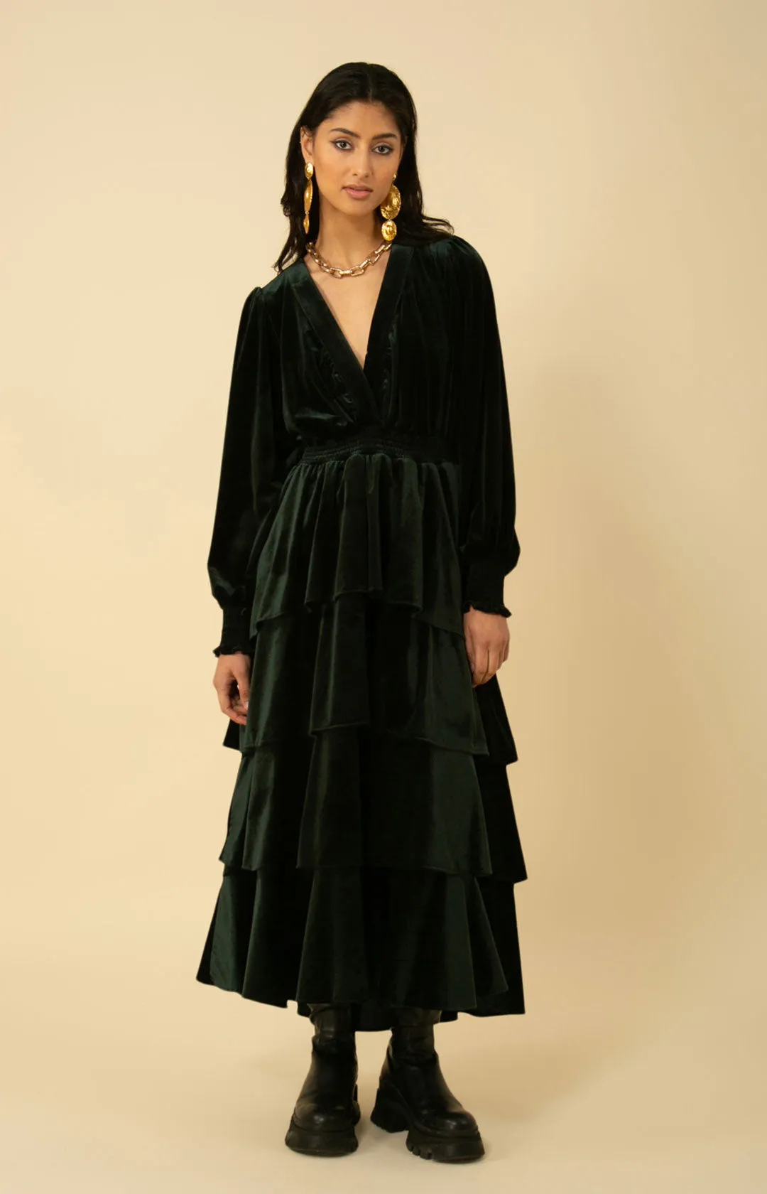 Eleanor Velvet Maxi Dress