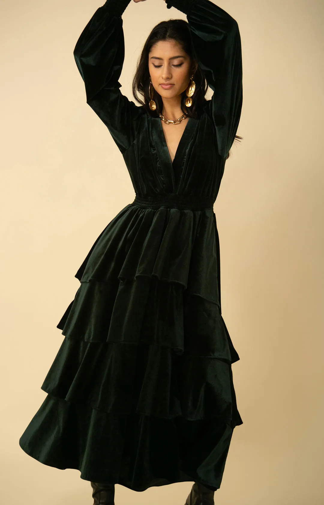 Eleanor Velvet Maxi Dress
