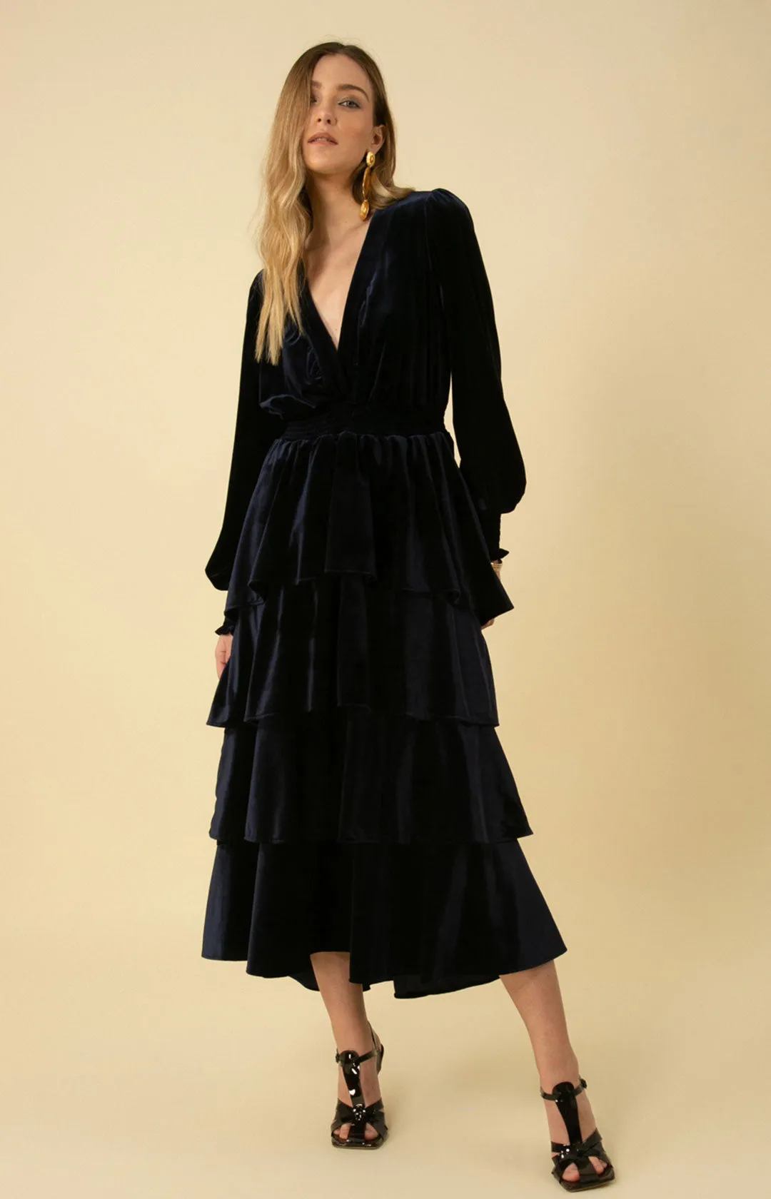 Eleanor Velvet Maxi Dress