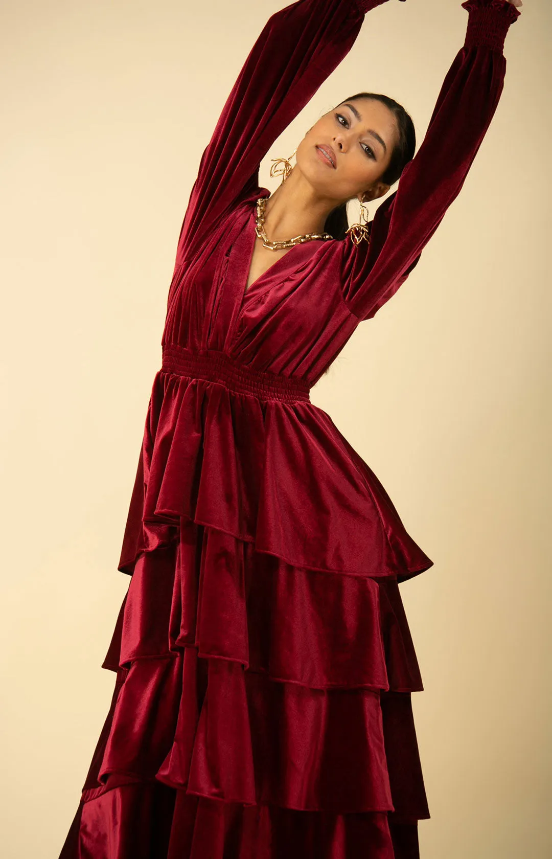 Eleanor Velvet Maxi Dress