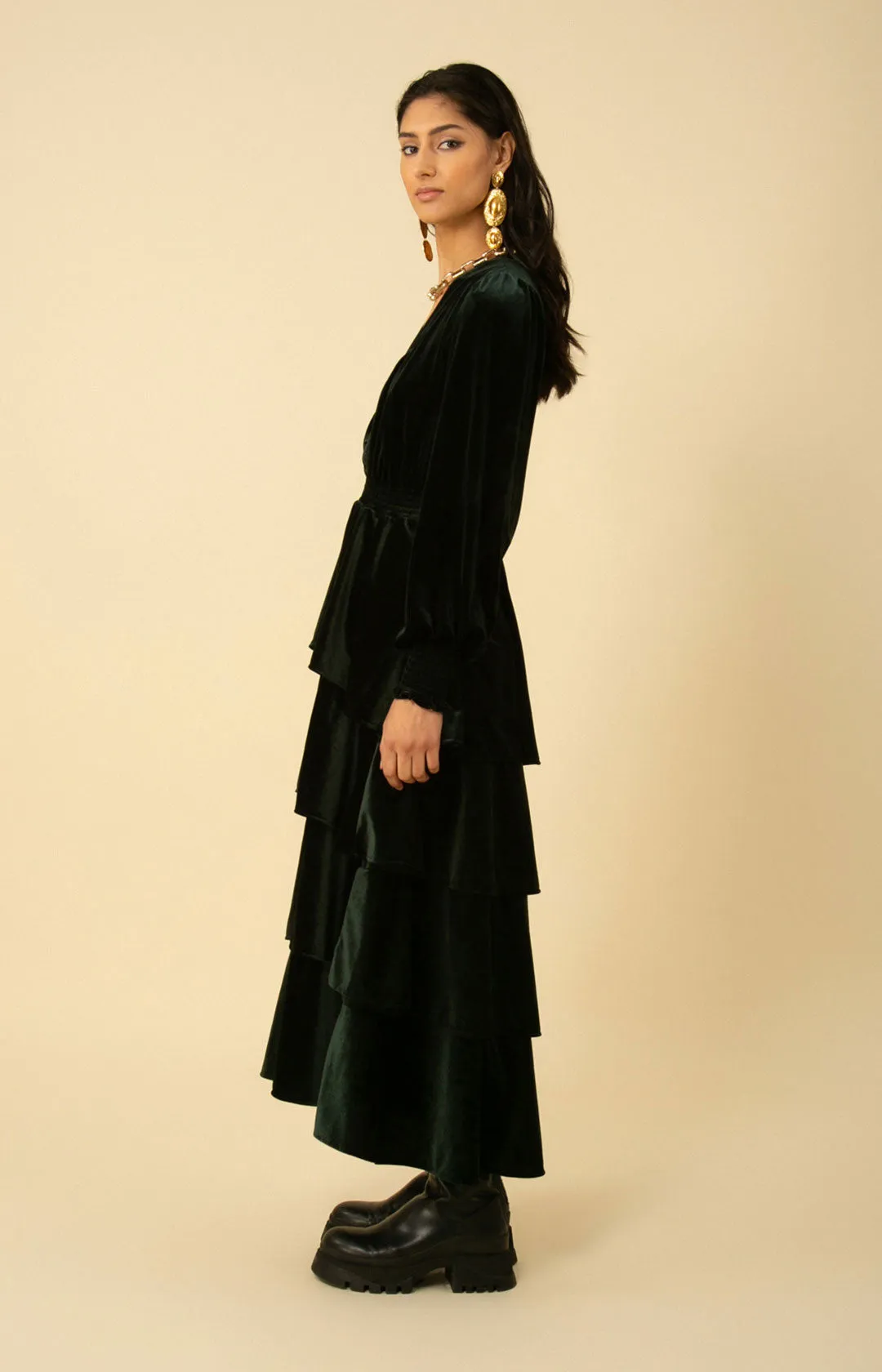 Eleanor Velvet Maxi Dress