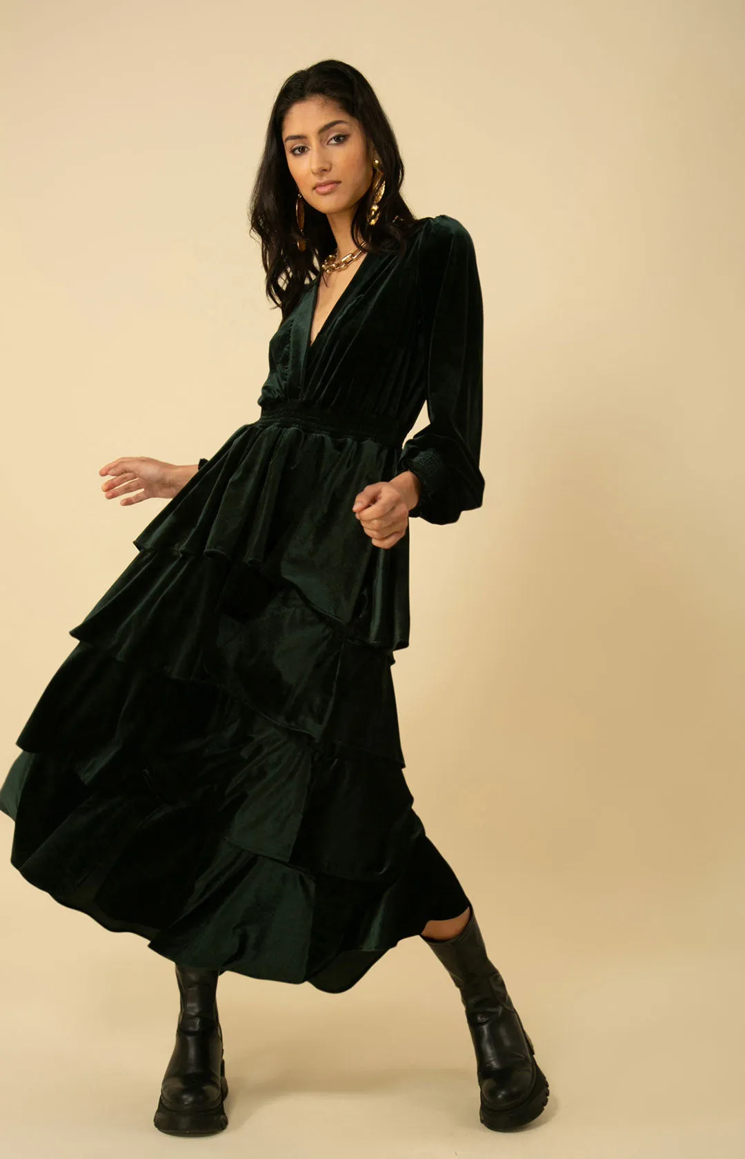 Eleanor Velvet Maxi Dress