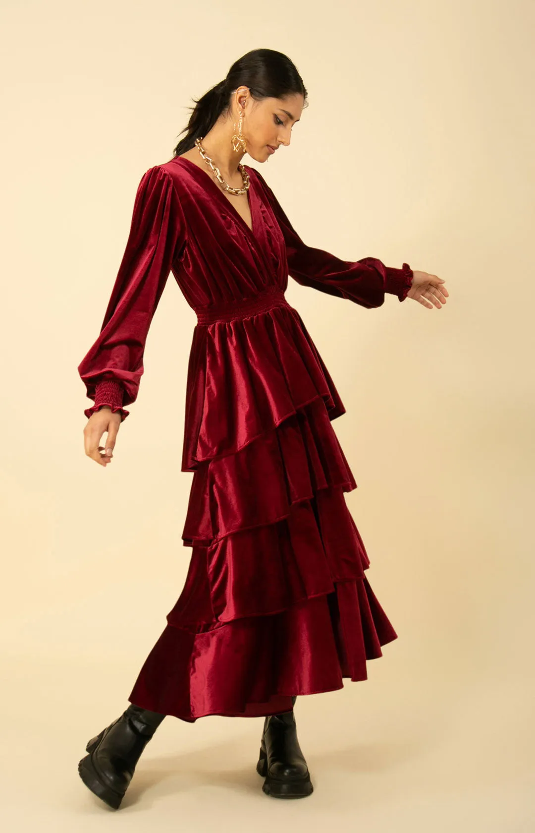 Eleanor Velvet Maxi Dress