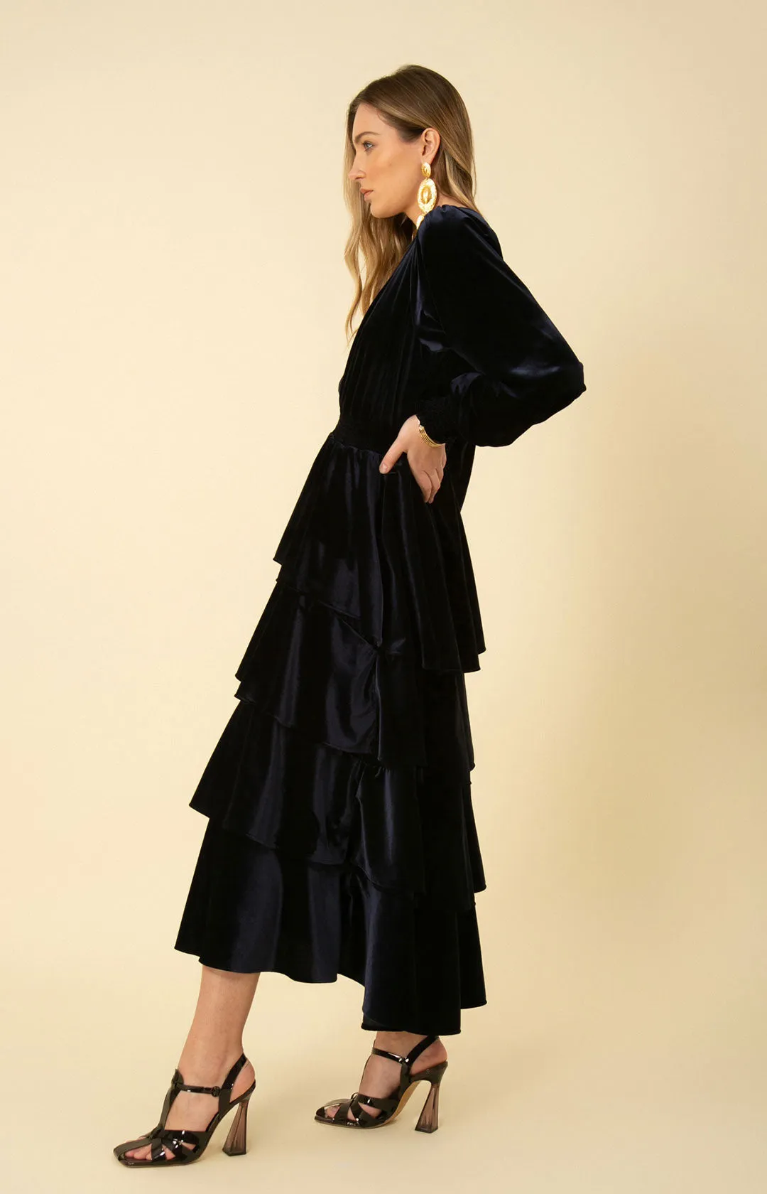 Eleanor Velvet Maxi Dress