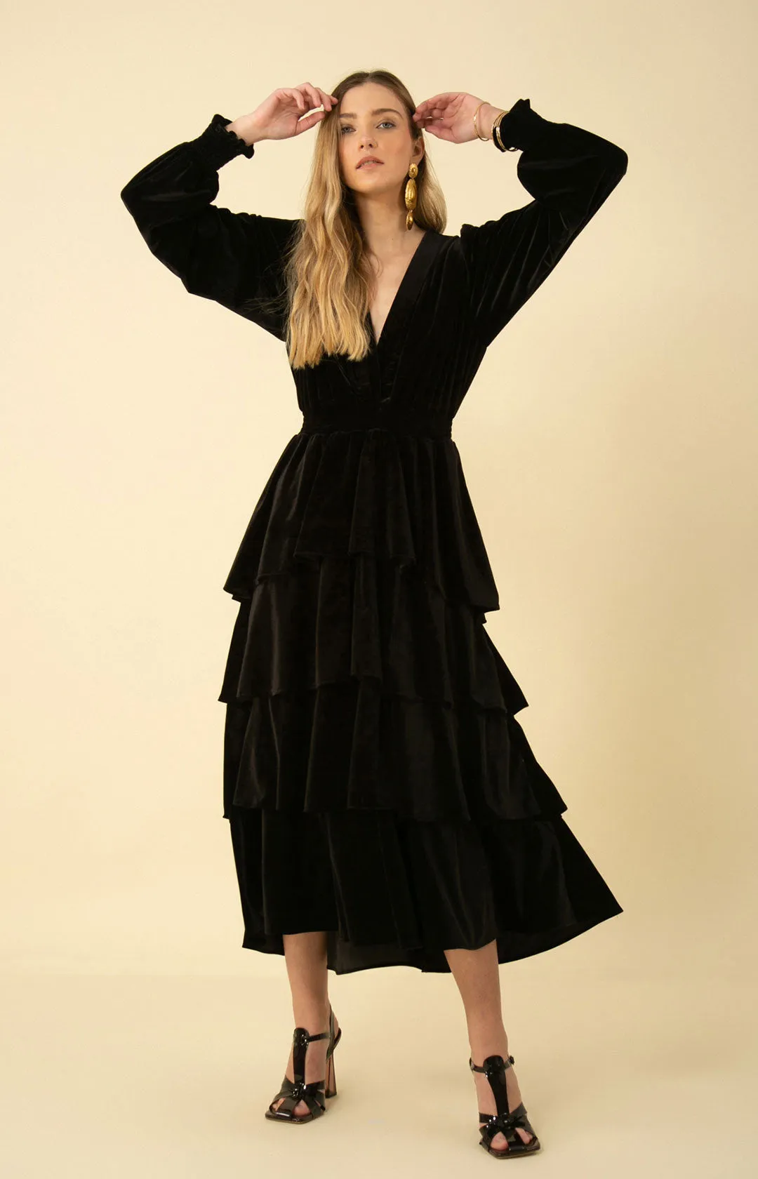 Eleanor Velvet Maxi Dress
