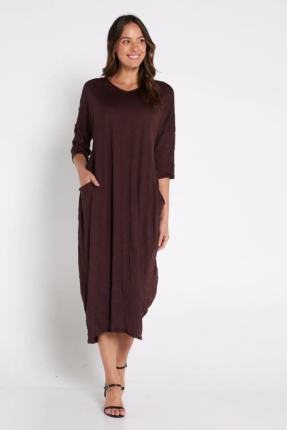Elvira Dress - Chocolate