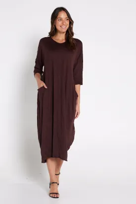 Elvira Dress - Chocolate