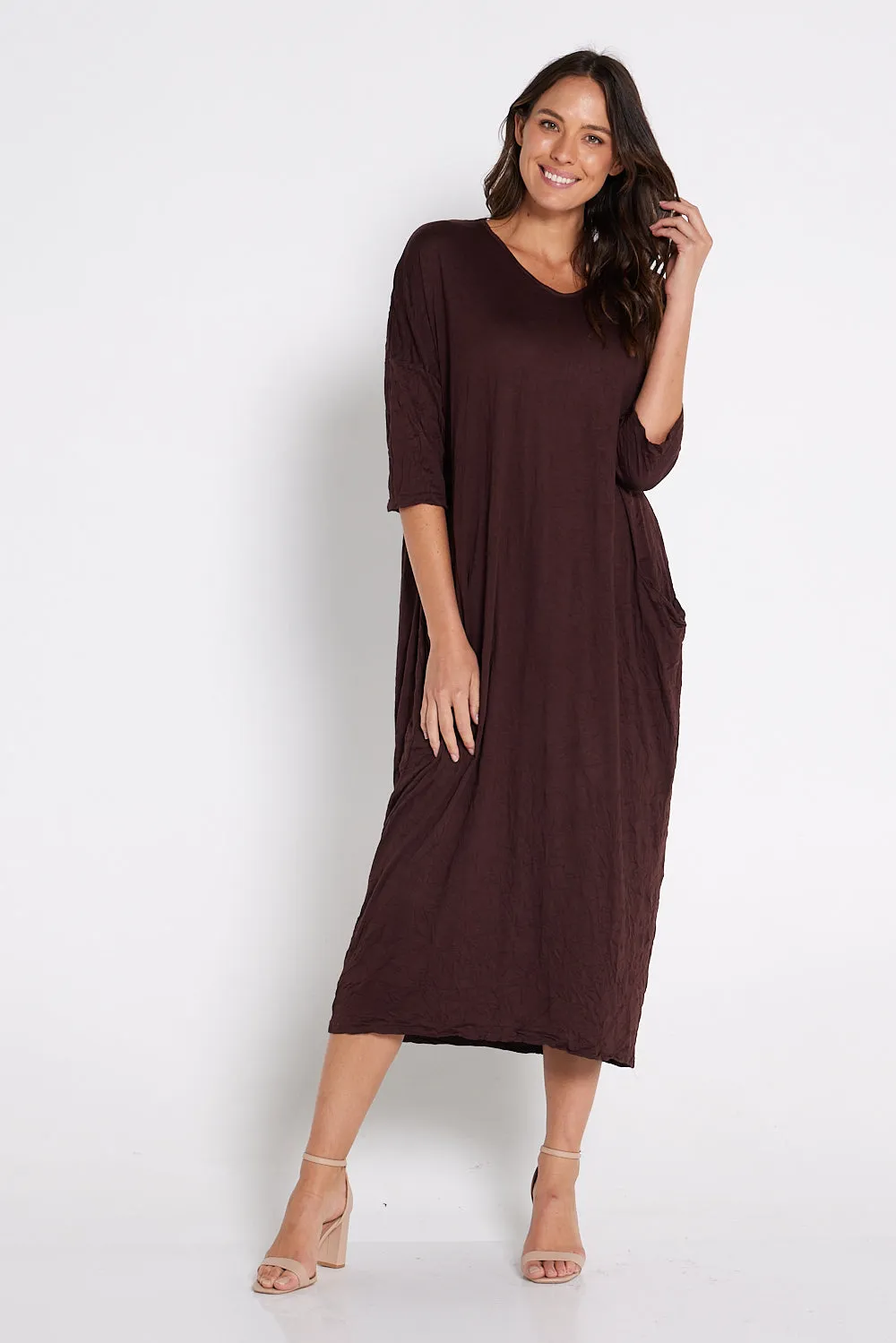 Elvira Dress - Chocolate