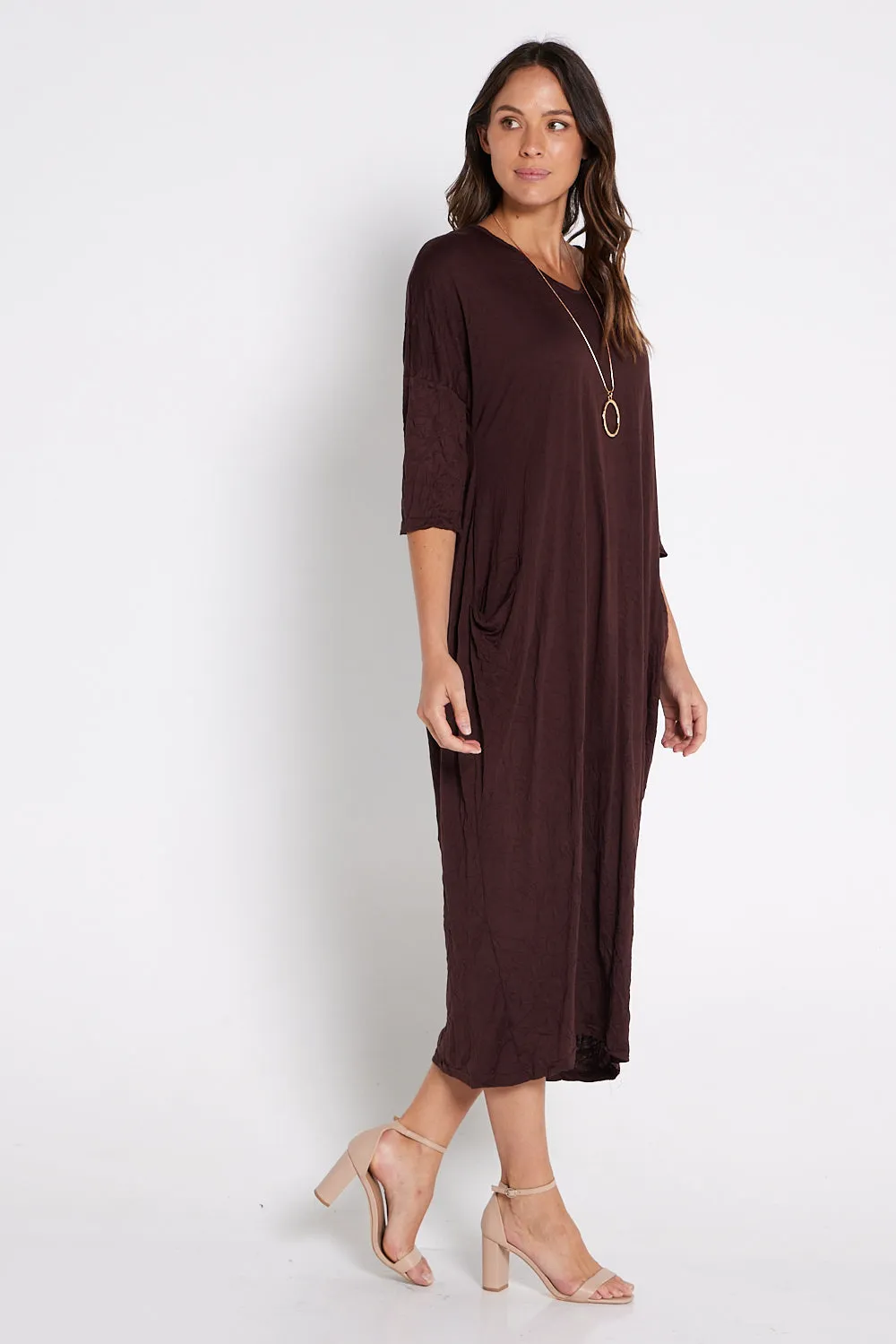 Elvira Dress - Chocolate