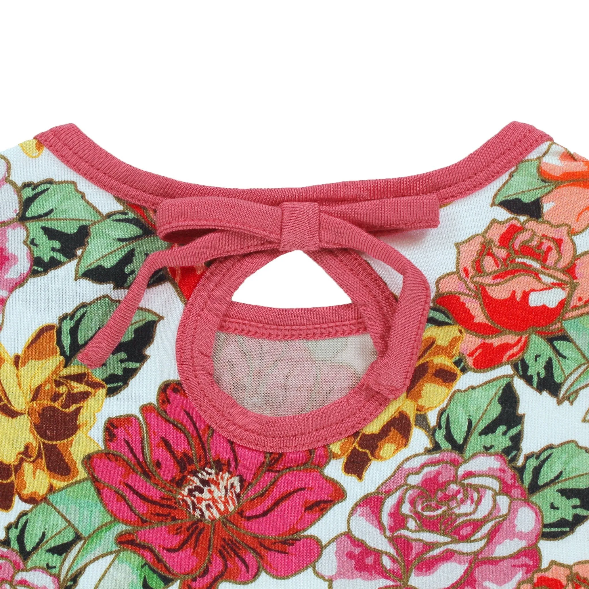 Fall In Love Twirling Bodysuit Dress (3M-24M)