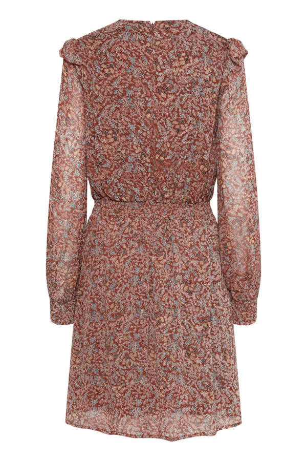 Fibba Dress - Brandy Brown Mix