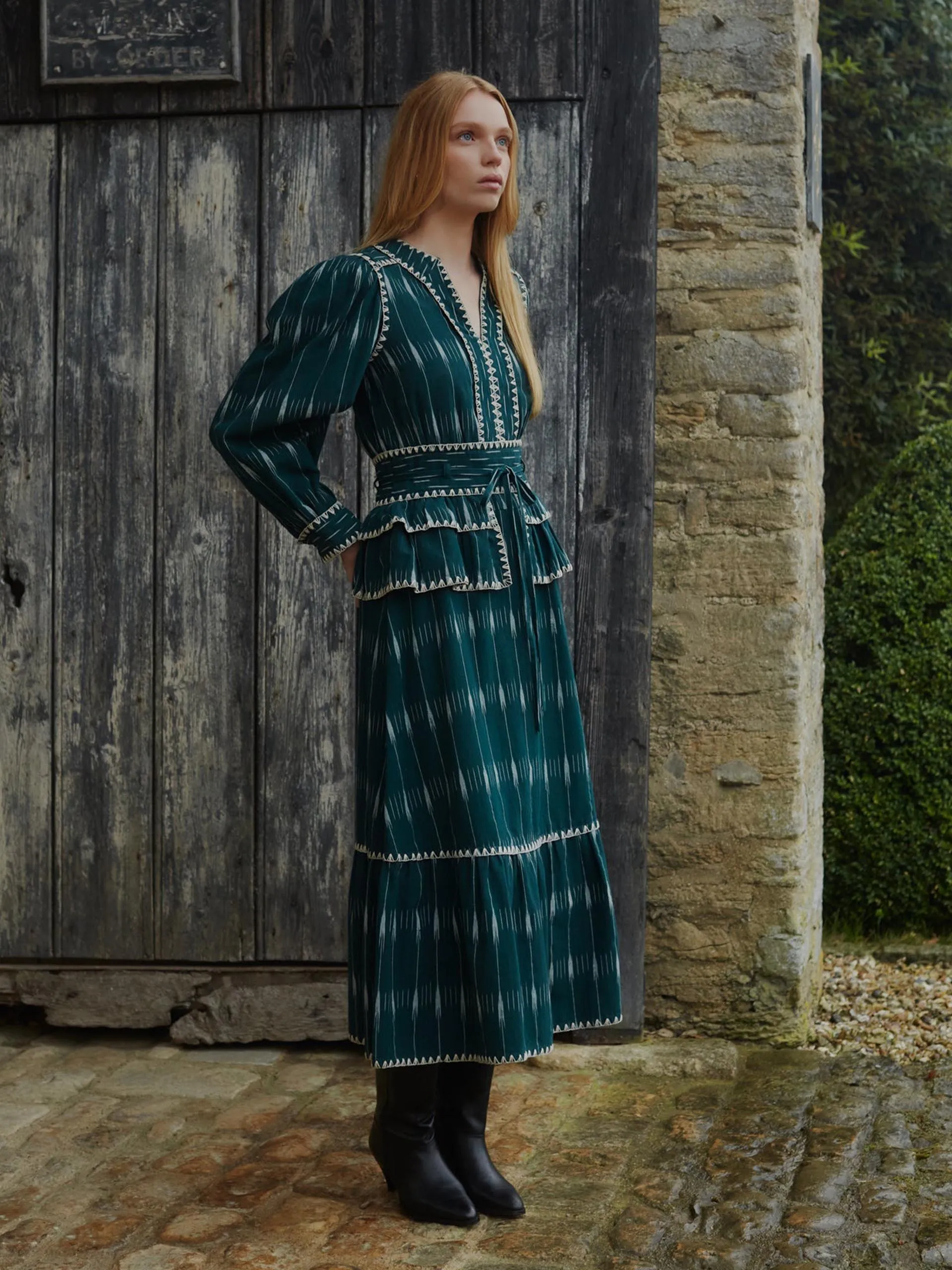 Isla ikat dress