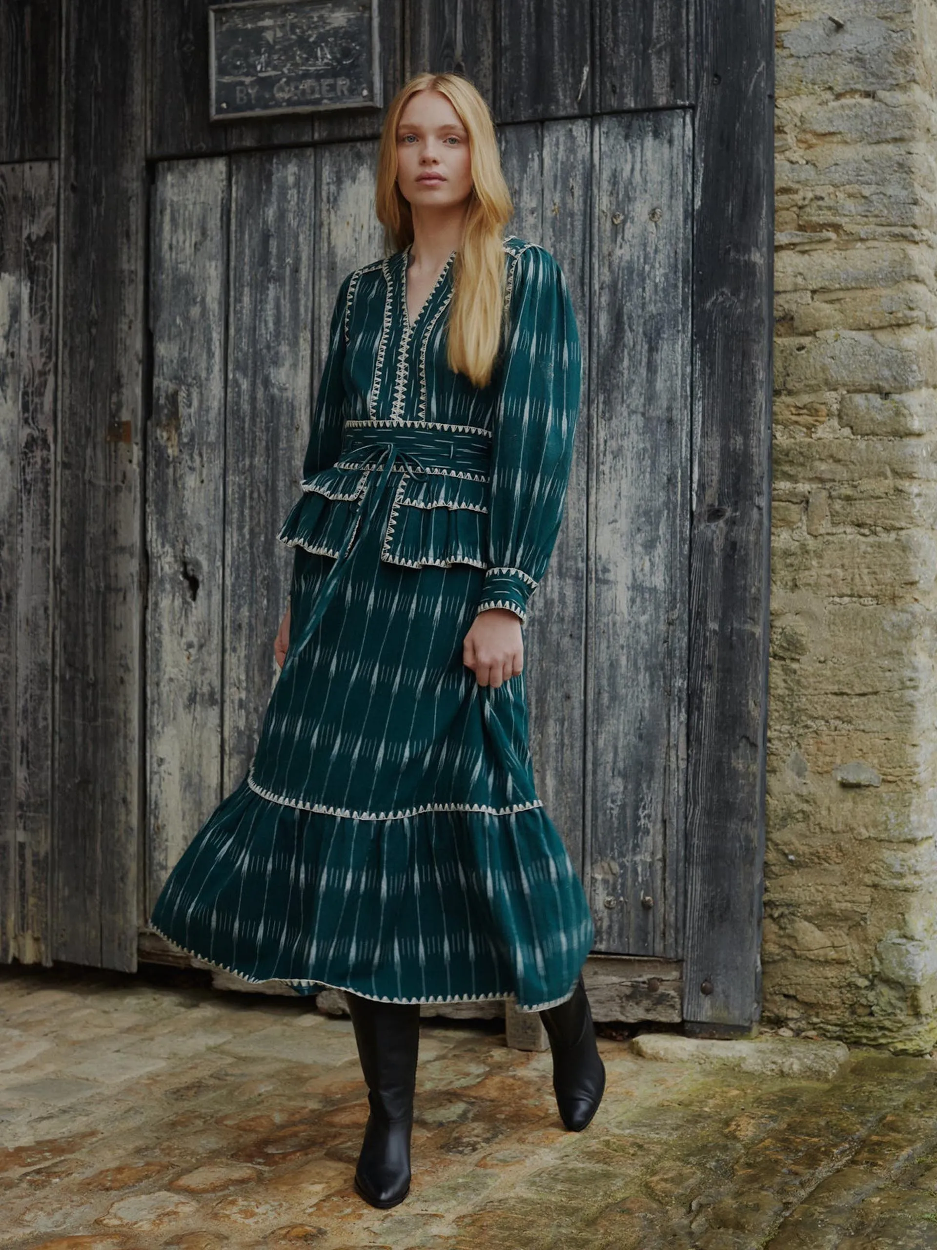 Isla ikat dress