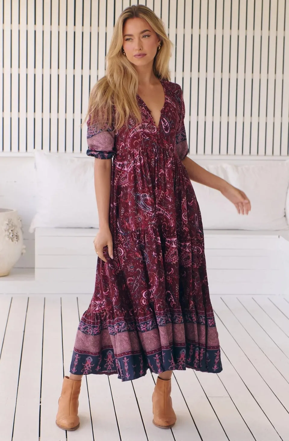 Jaase Eve Midi Dress