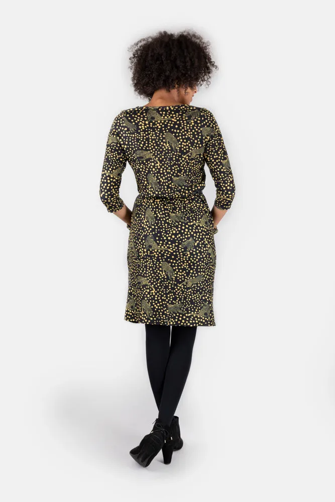 Laura Leopard Print Dress