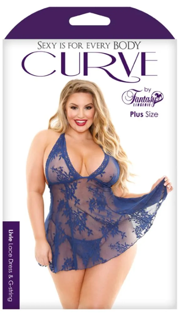 Livie Lace Dress & G-String