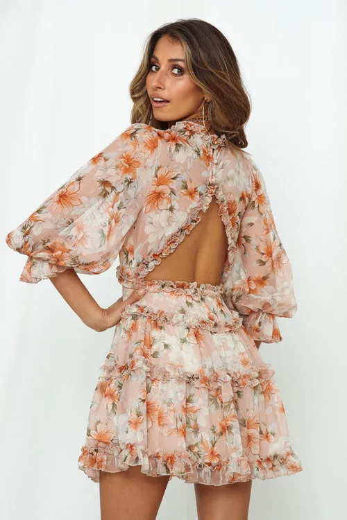 Love is Life Ruffled Printed Mini Dress - 3 Colors