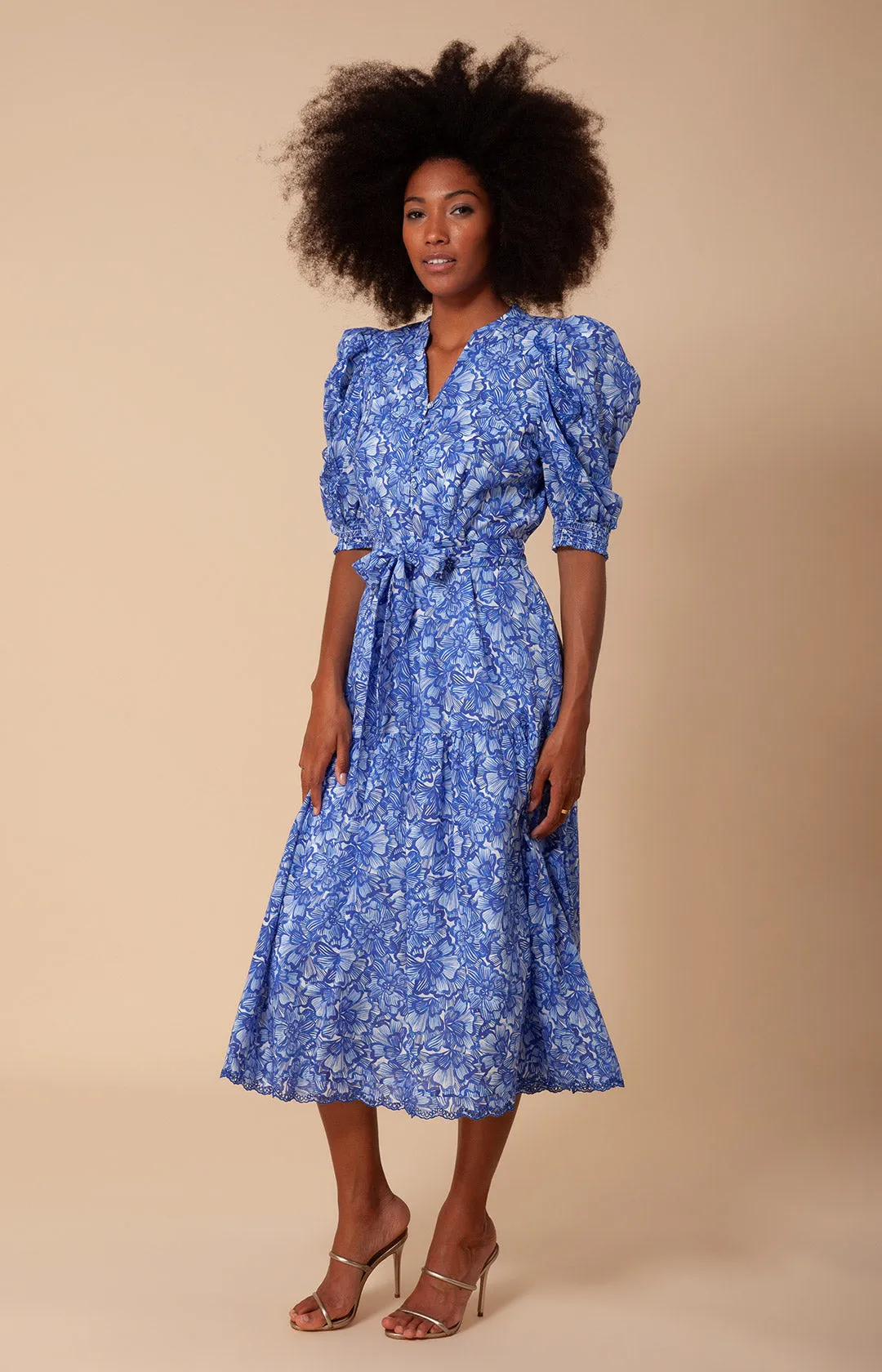 Matilde Voile Midi Dress