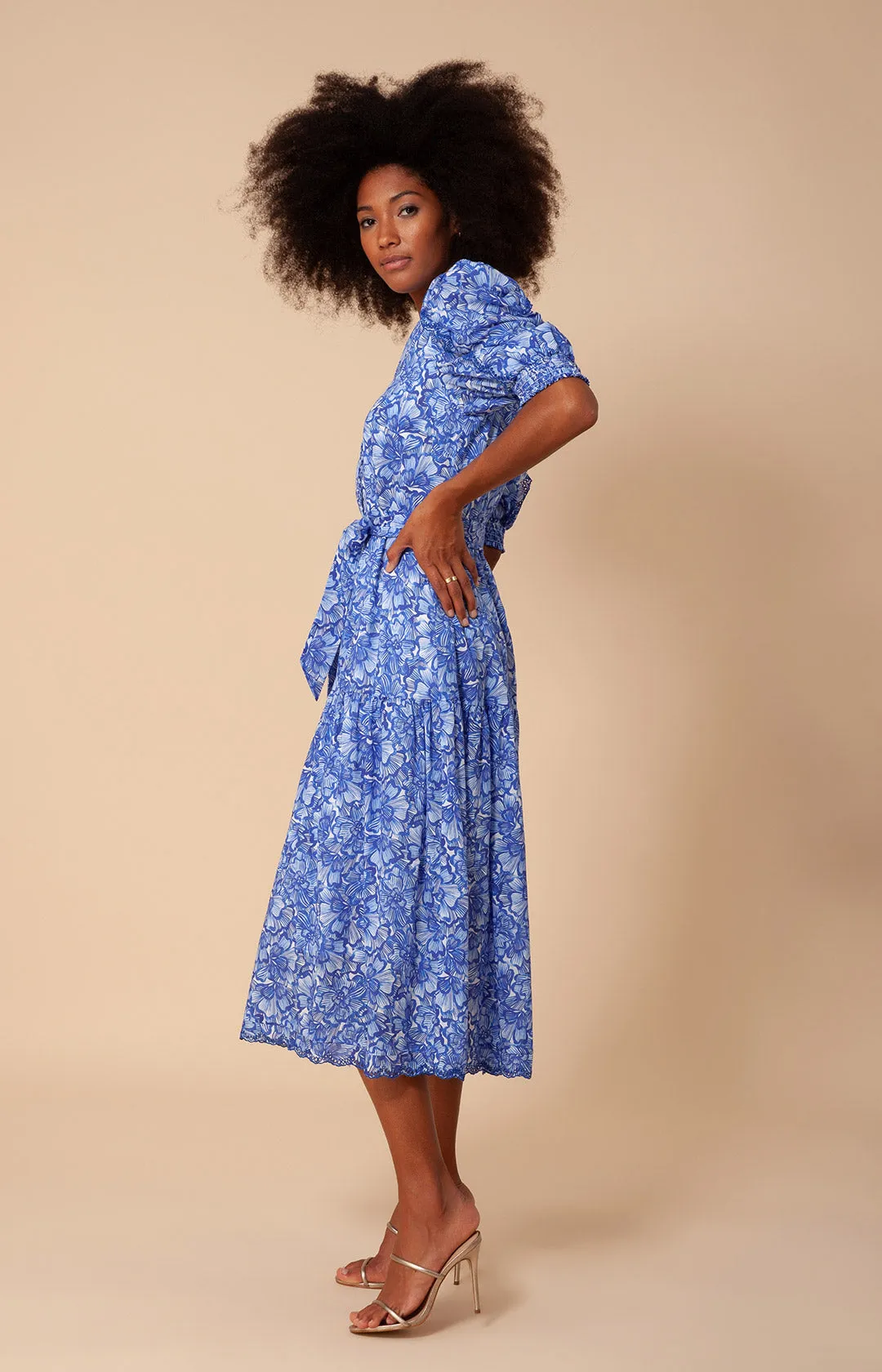 Matilde Voile Midi Dress
