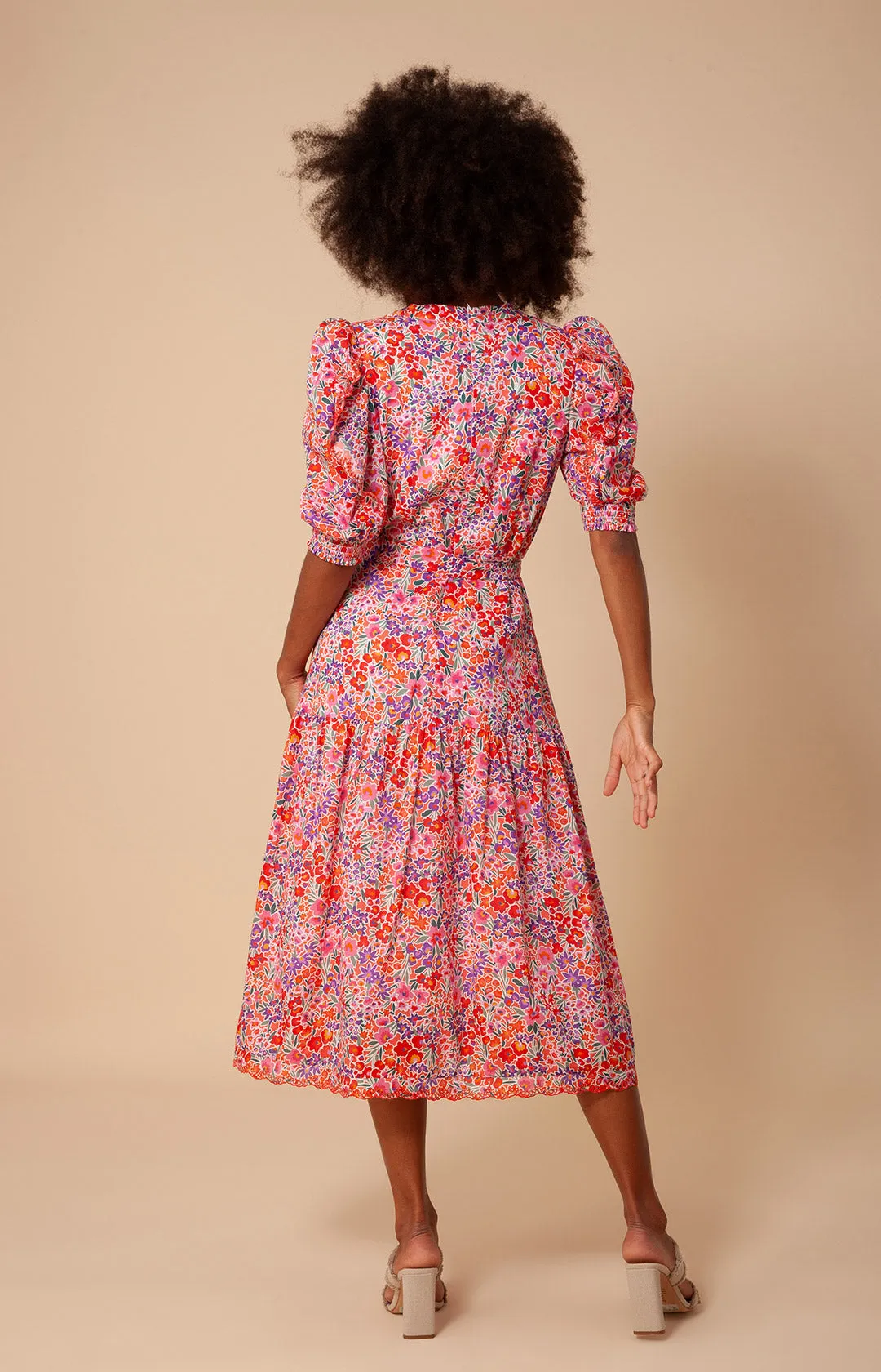 Matilde Voile Midi Dress