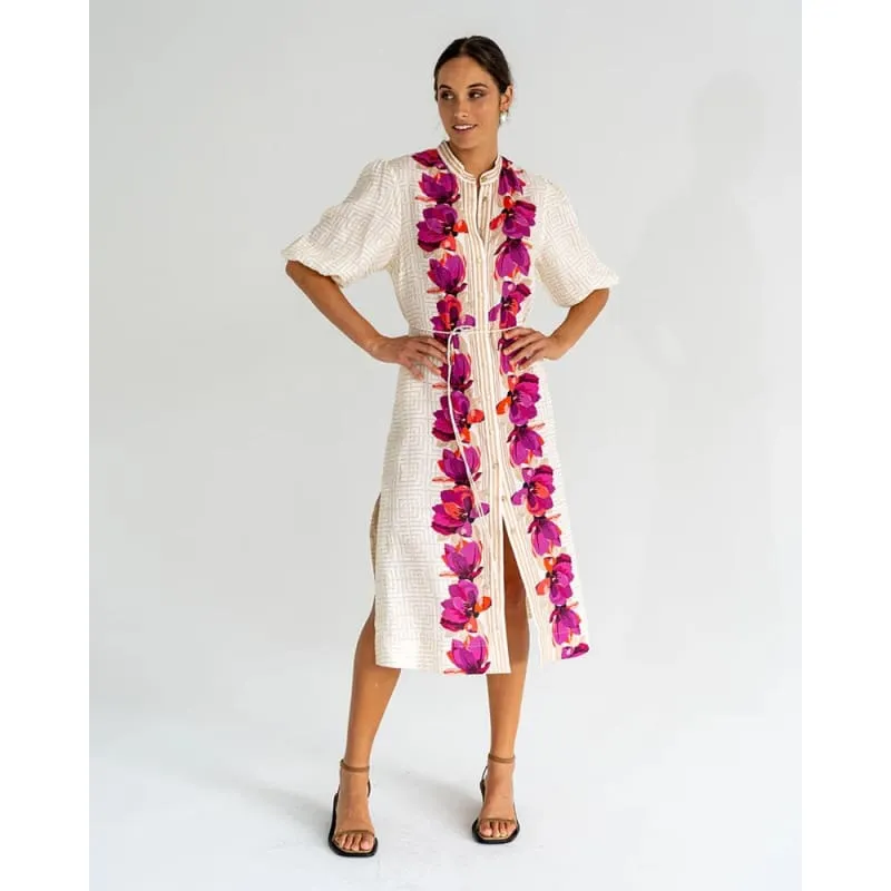 Rosa Dress | Magnolia Print