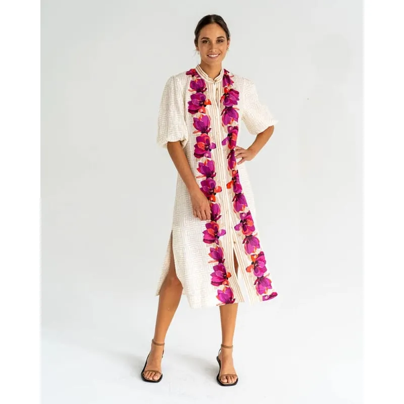 Rosa Dress | Magnolia Print