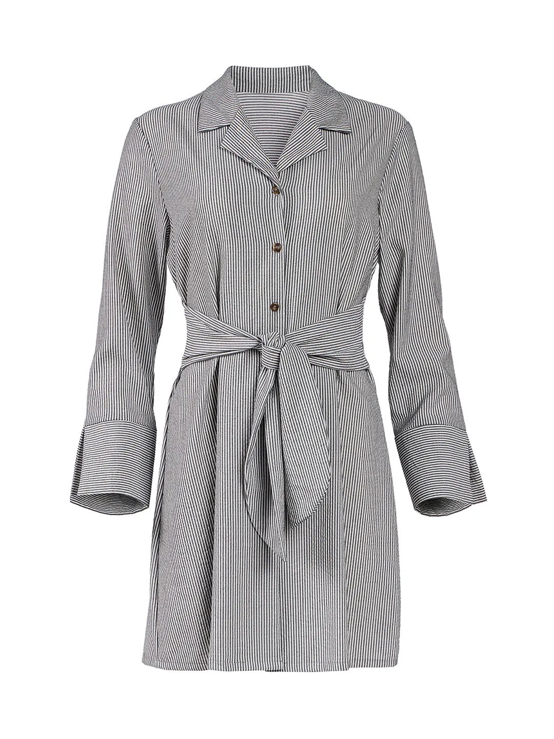 Stripe Button Down Dress
