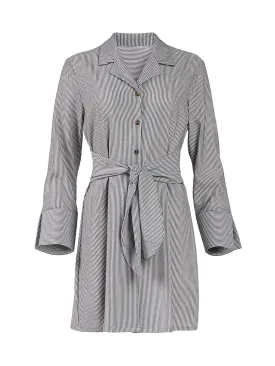 Stripe Button Down Dress