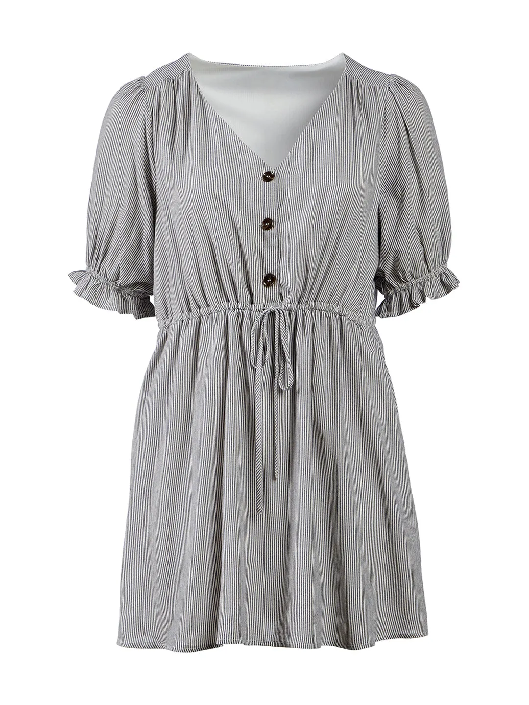 Tie Waist Stripe Dress