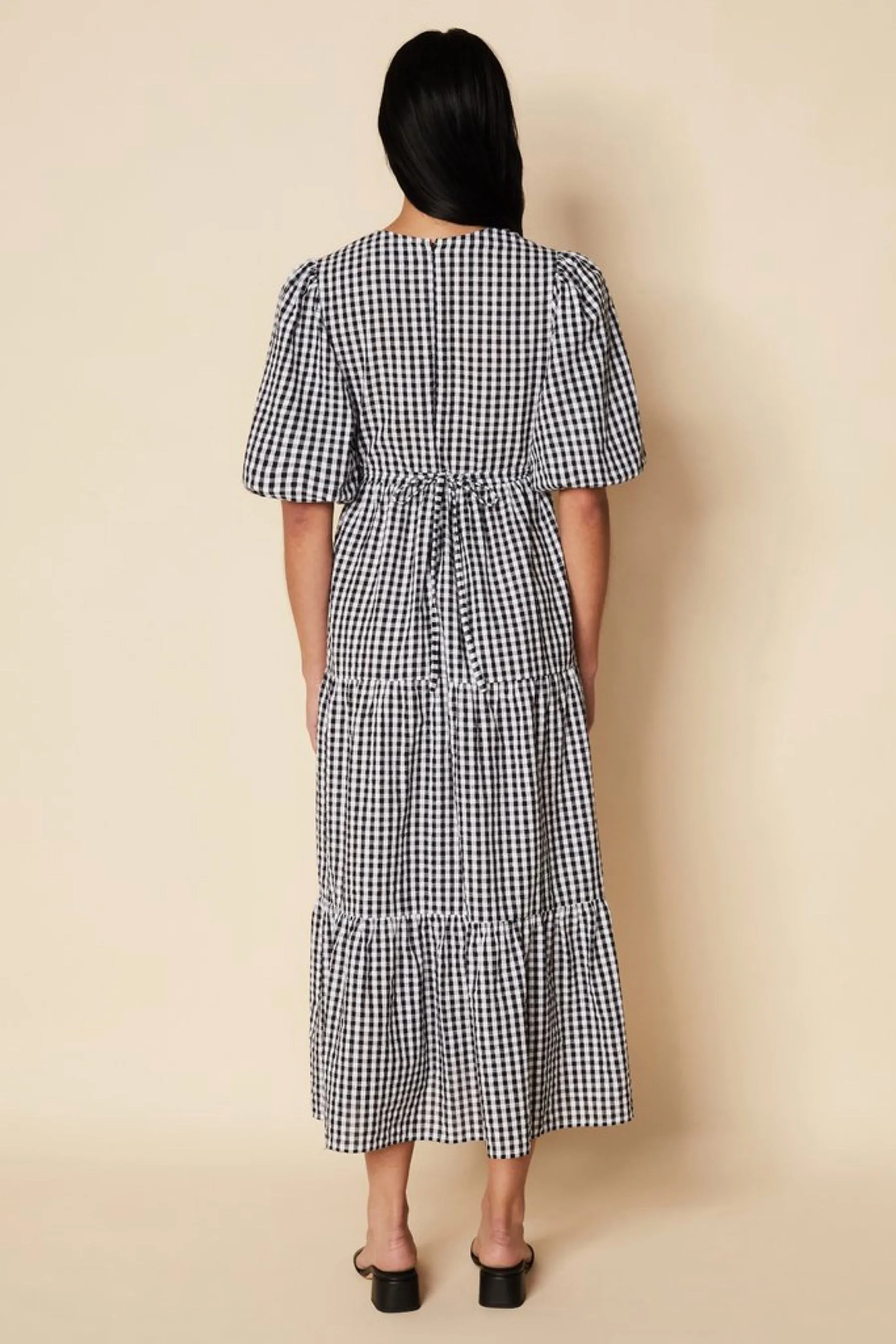 Varsha Gingham Aberdeen Dress