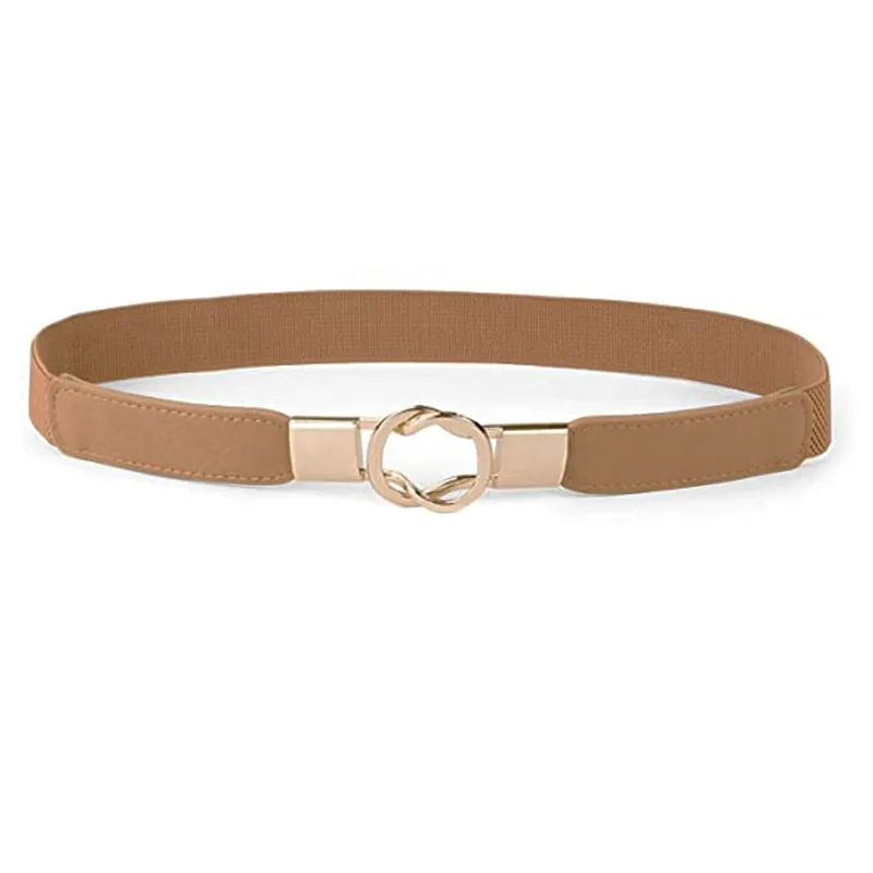 Women Skinny Belt for Dress | Ladies Fashion Elastic Belts | Waist Band Cinch Waistband